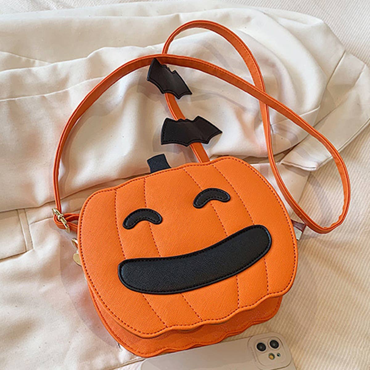 HALLOWEEN PUMPKIN BAG SHOULDER CROSSBODY BAG_CWAB0997