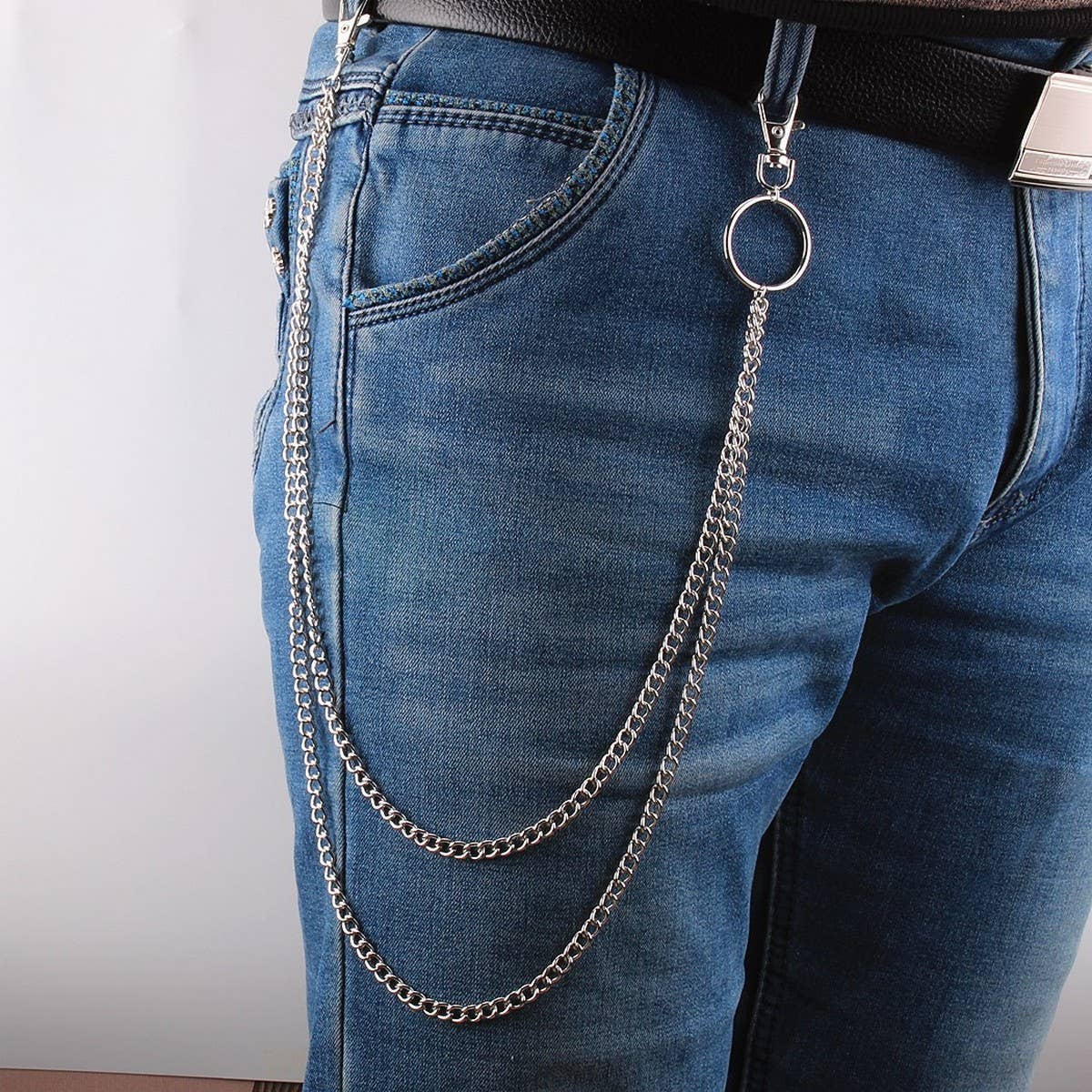 PUNK STYLE PERSONALITY HIP HOP PANTS CHAINS_CWMM0643