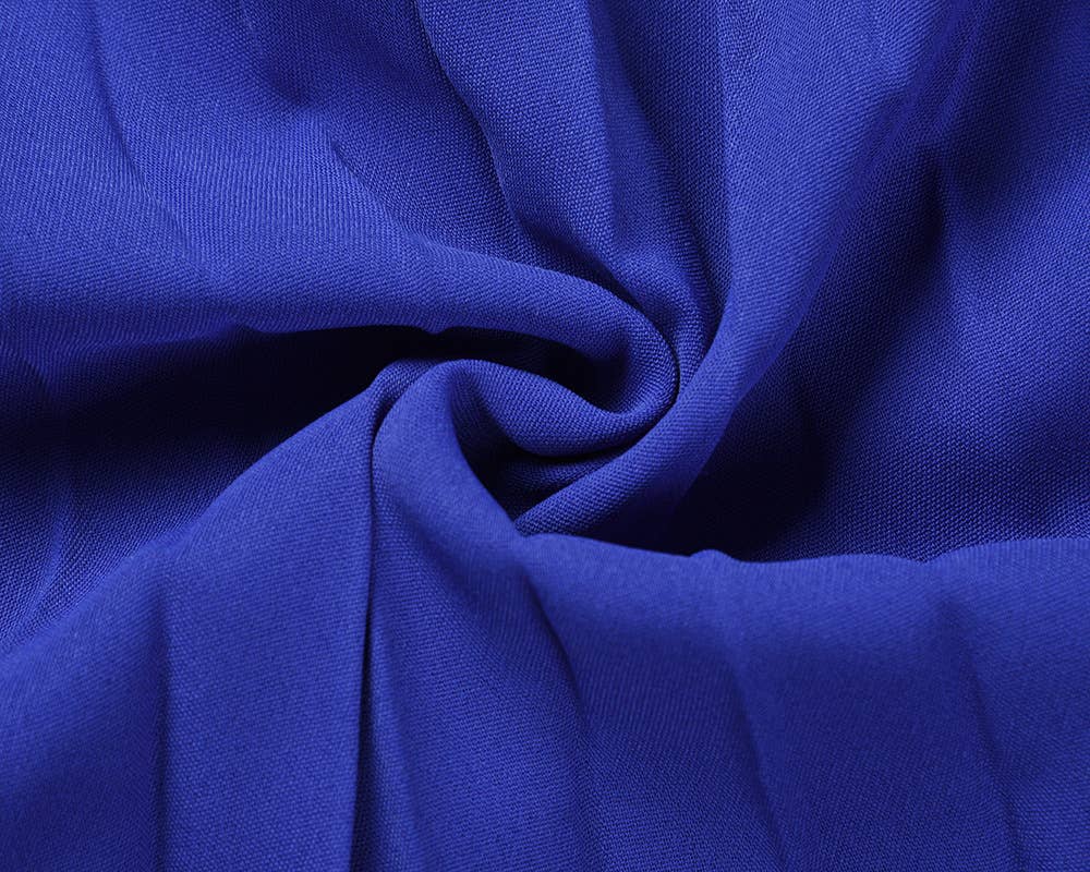 V Neck Long Sleeve Pleated Belted Midi Dress