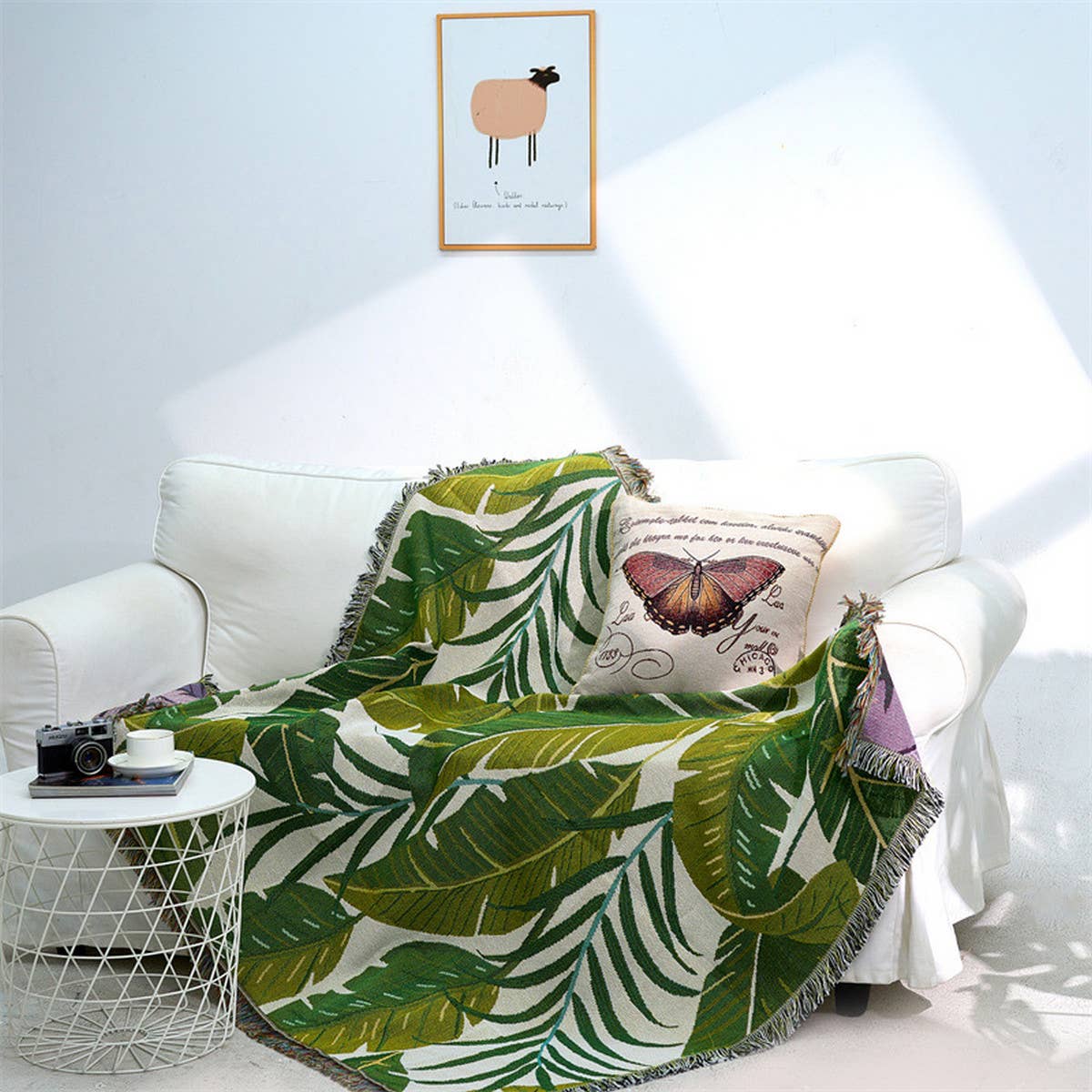 MAPLE LEAF BLANKET SOFA BLANKET COVER BLANKET