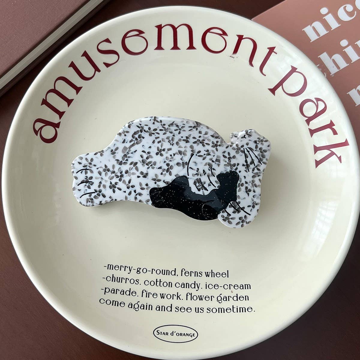 Ocean Series Hair Claw, Dolphin Shark Seal Clip_CWAHA5759