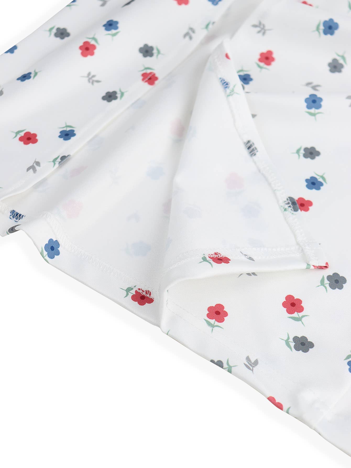 Polka dot printed square collar halter dress