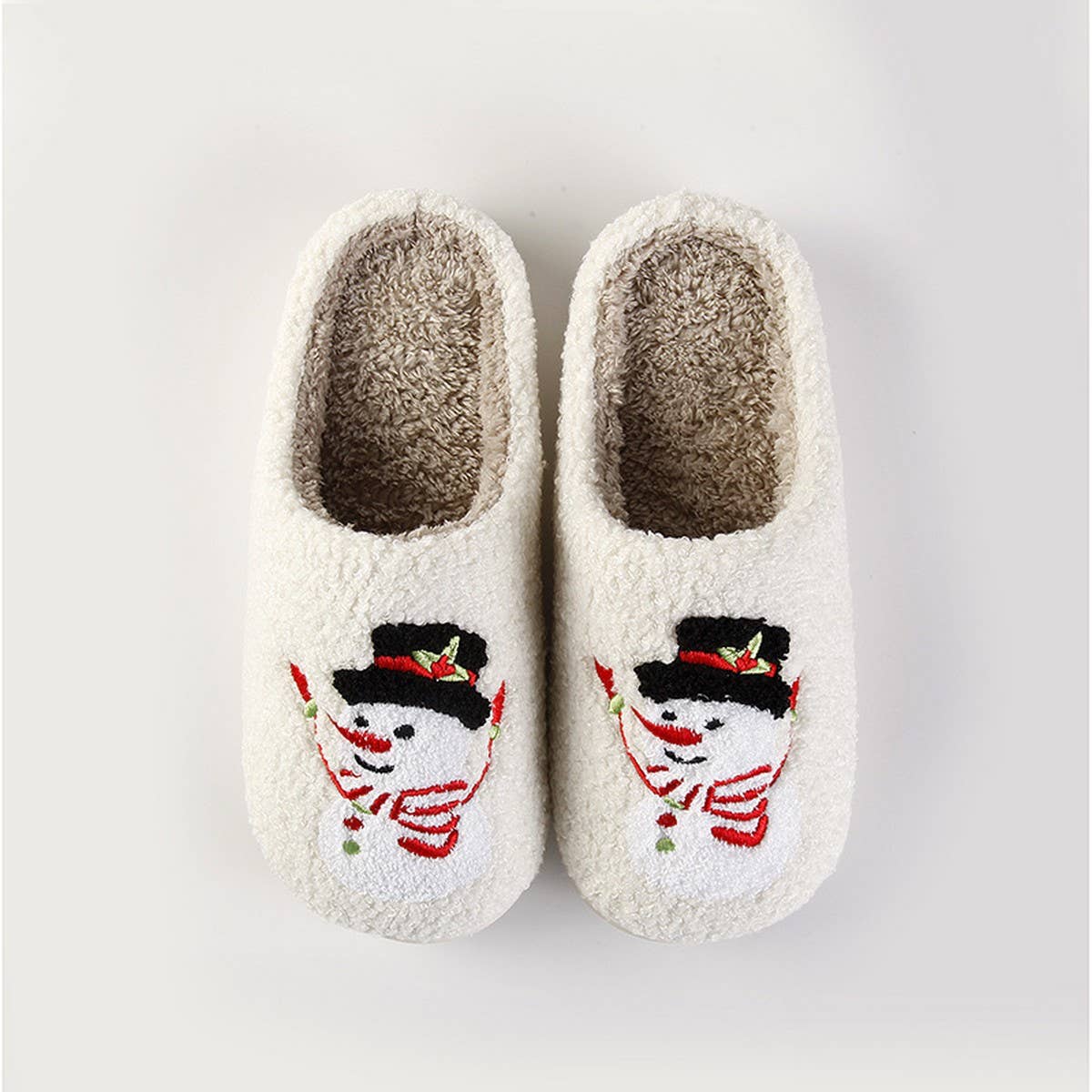 HRISTMAS SNOWMAN CUTE WARM COTTON SLIPPERS