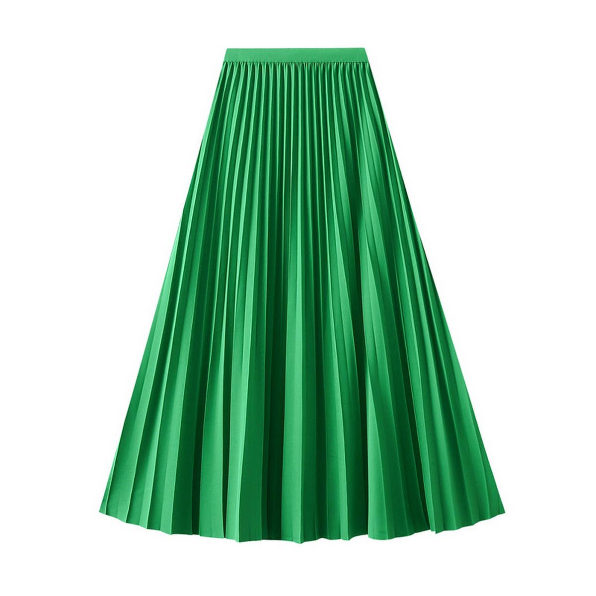 ACCORDION SKIRT LONG HIGH WAISTA-LINE PLEATEDSKIRT_CWBMS0293