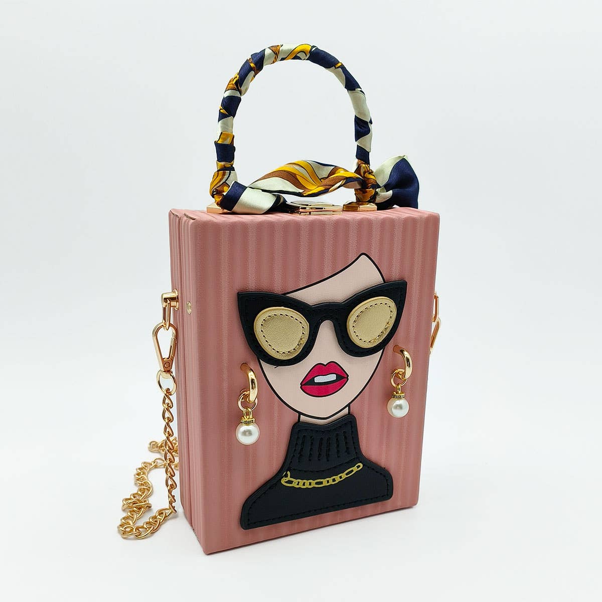 RETRO BEAUTY PATTERN CROSSBODY BAG_CWAB0986