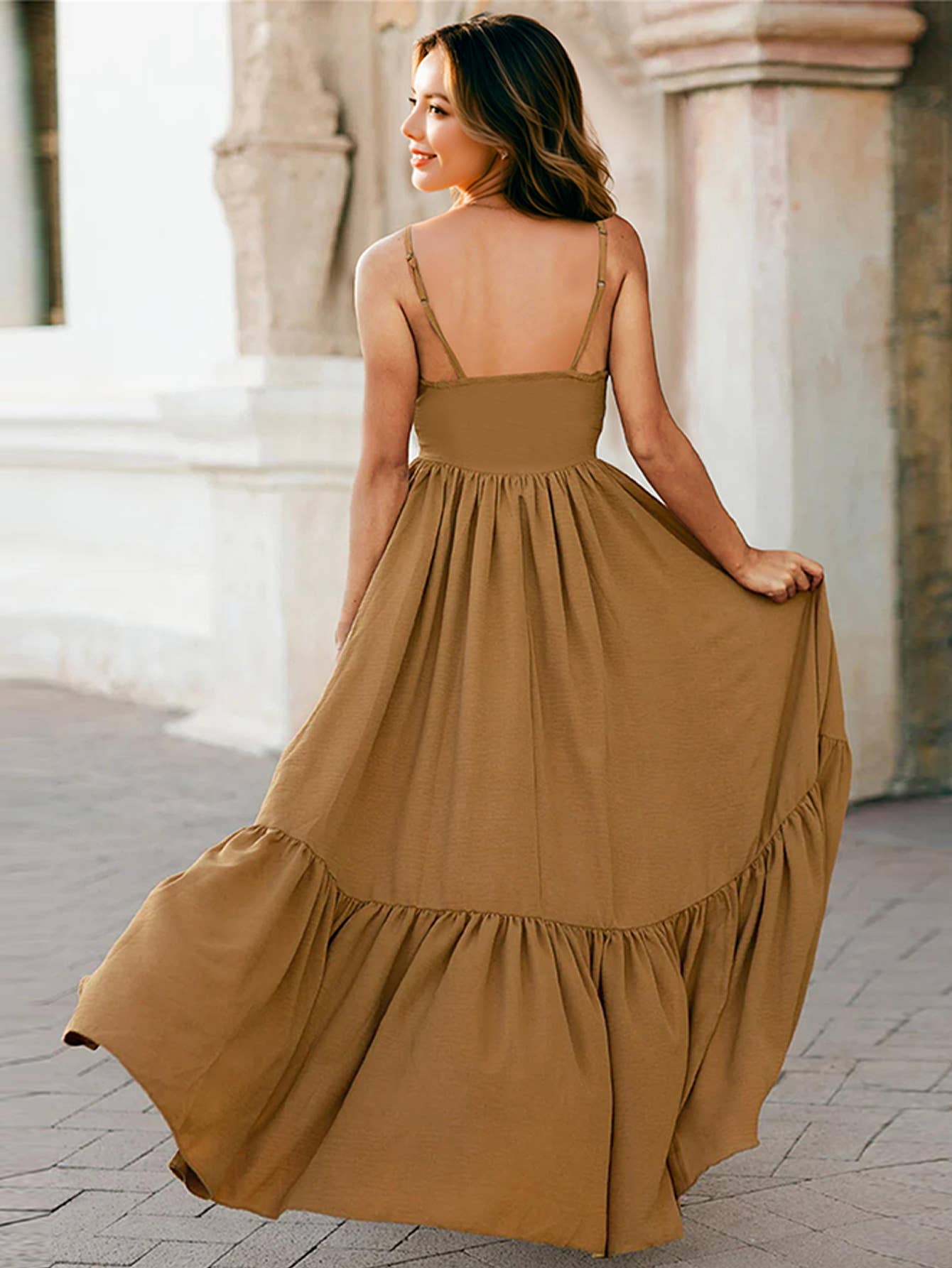 Slim Fit Lace Sexy Asymmetric A-Line Slip Dress