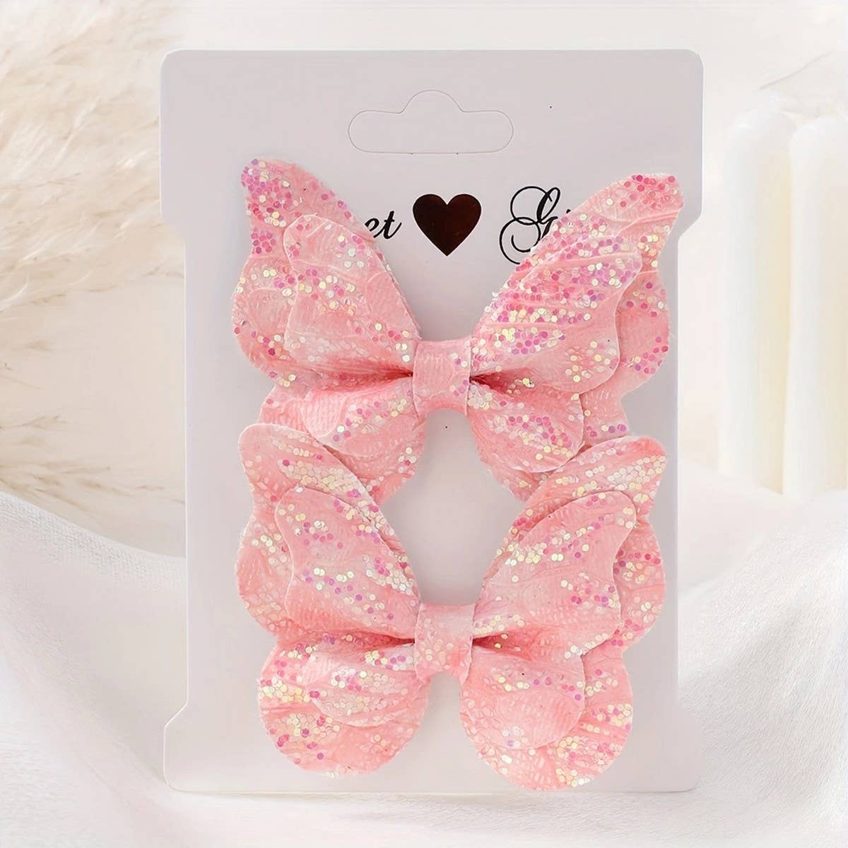 3D Gradient Glitter Bow Baby Hair Clip_CWAHA6755