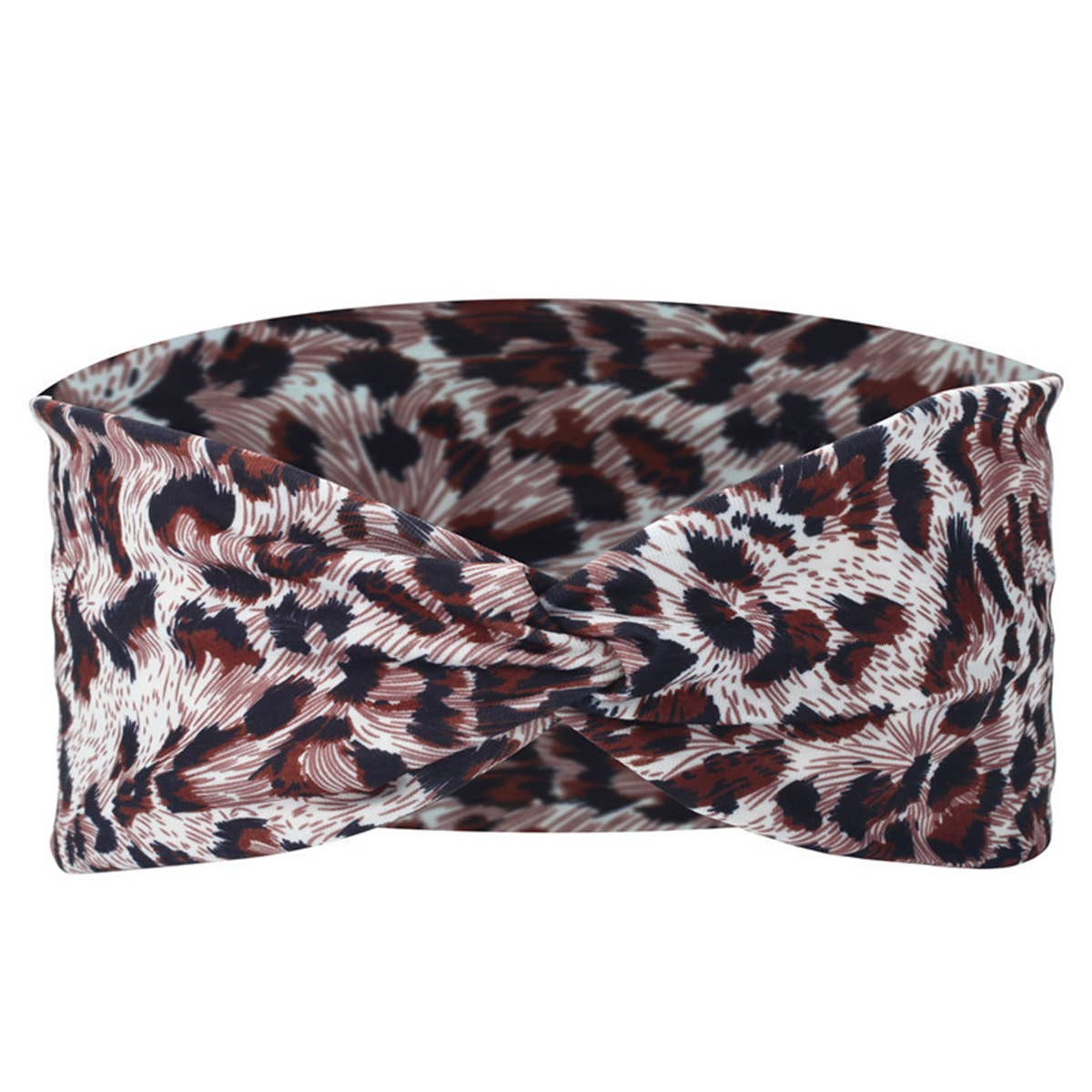 CWAHA6421_KNOTTED CROSS HEADBAND SPORTS HEADBAND