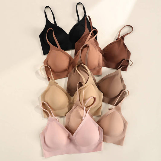 SEAMLESS STEEL RIMLESS COMFORTABLE BREATHABLE BRA