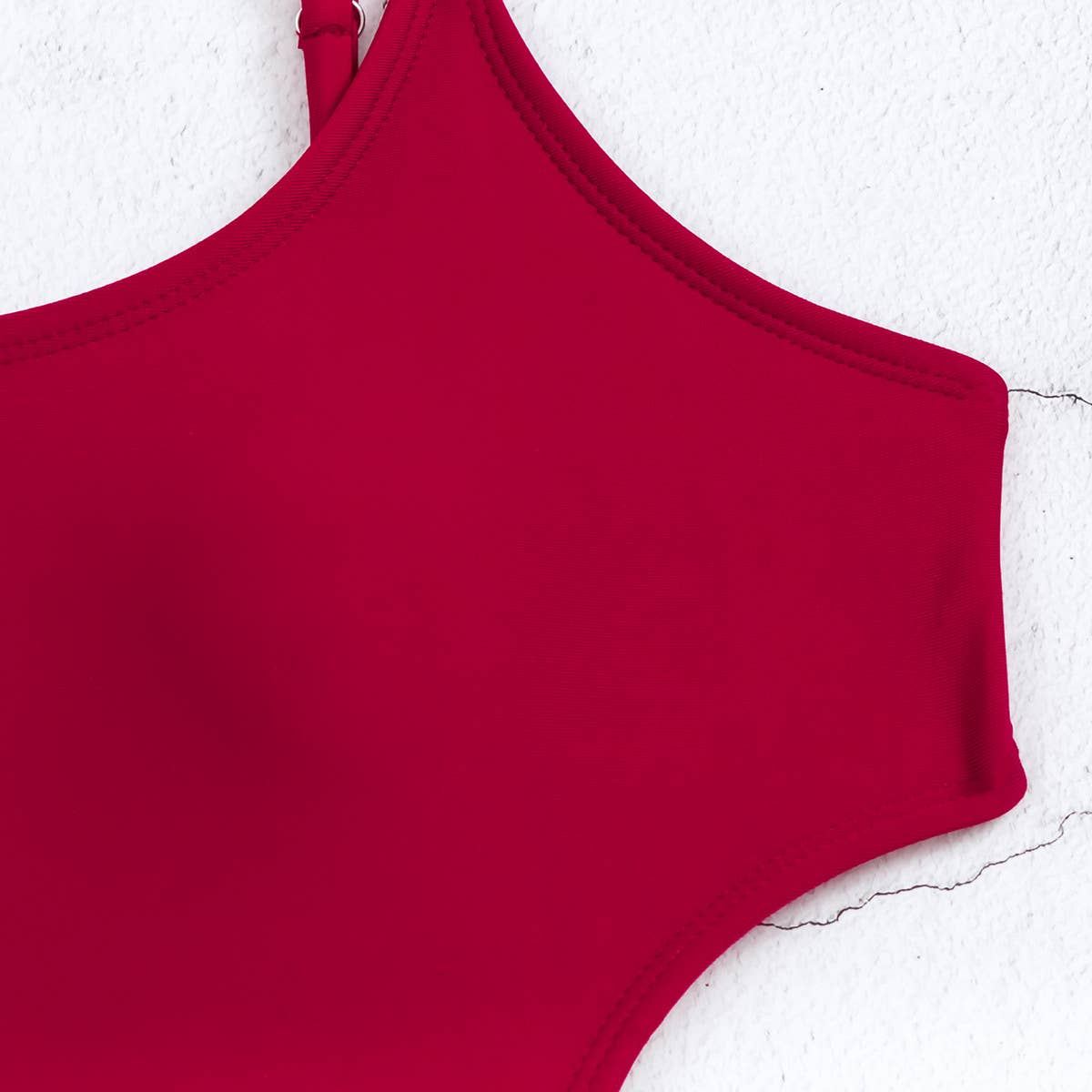 SLIM FIT OPEN BACK METAL RING ONE PIECE SWIMSUIT_CWMW0301