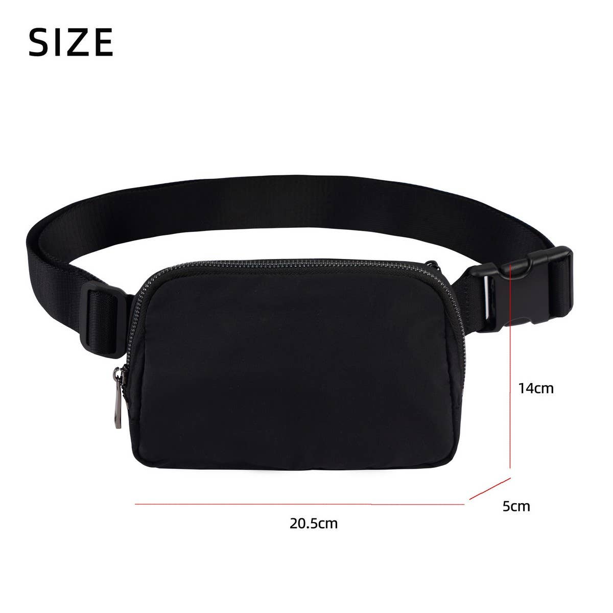 Unisex Crossbody Chest Bag ? Waterproof Nylon_CUAB0286