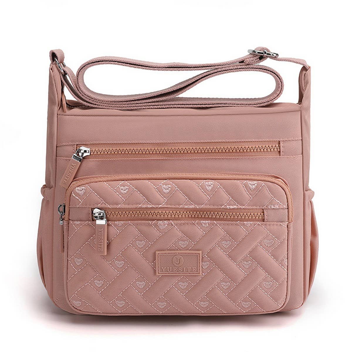 CASUAL LIGHTWEIGHT NYLON SHOULDER CROSSBODY BAG_CWAB3528
