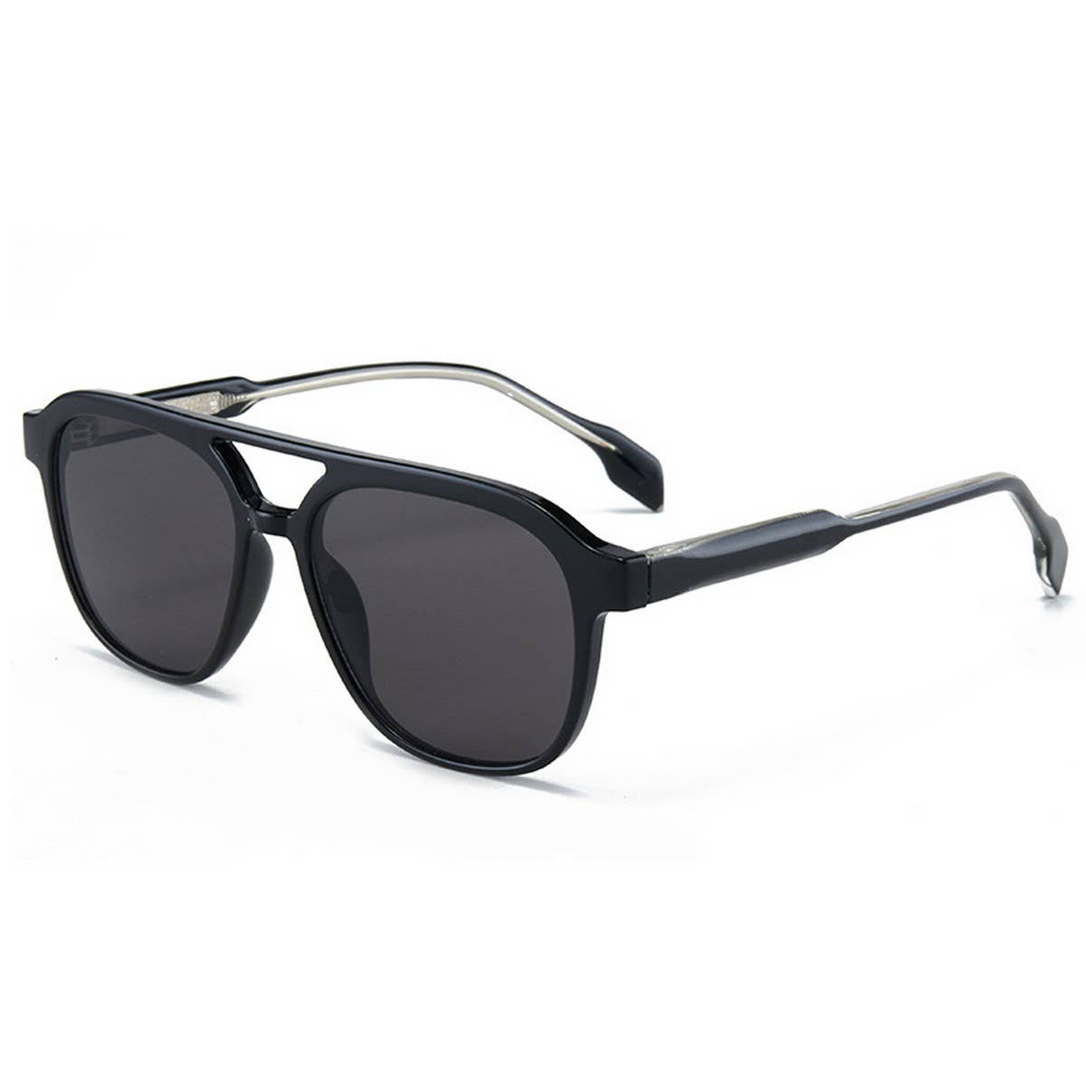 Stylish Double Bridge Core Temple Sunglasses_CWASG1196