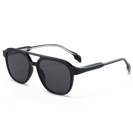 Stylish Double Bridge Core Temple Sunglasses_CWASG1196