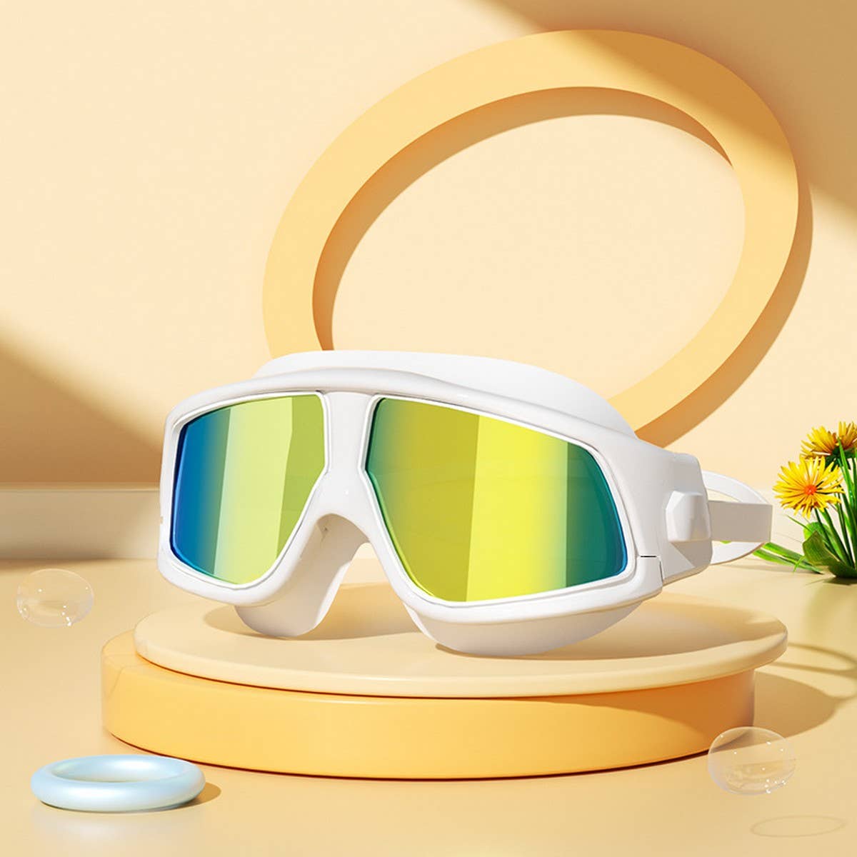 Adult HD Anti-Fog Prescription Swim Goggles_CWMM6631