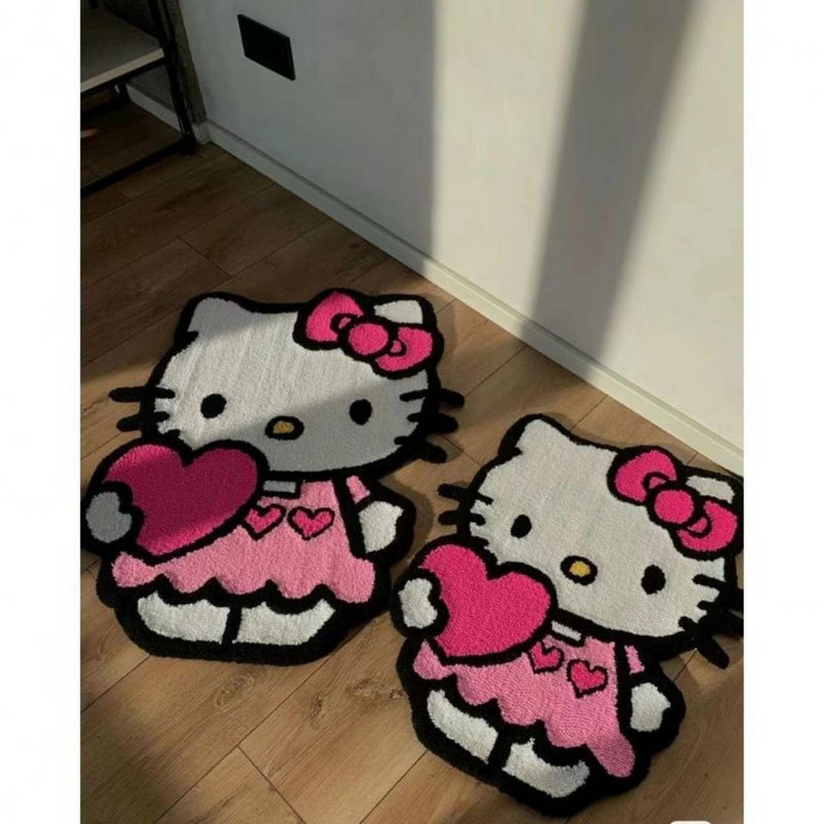 Cute Cat Bathroom Rug Absorbent Non-Slip Floor Mat