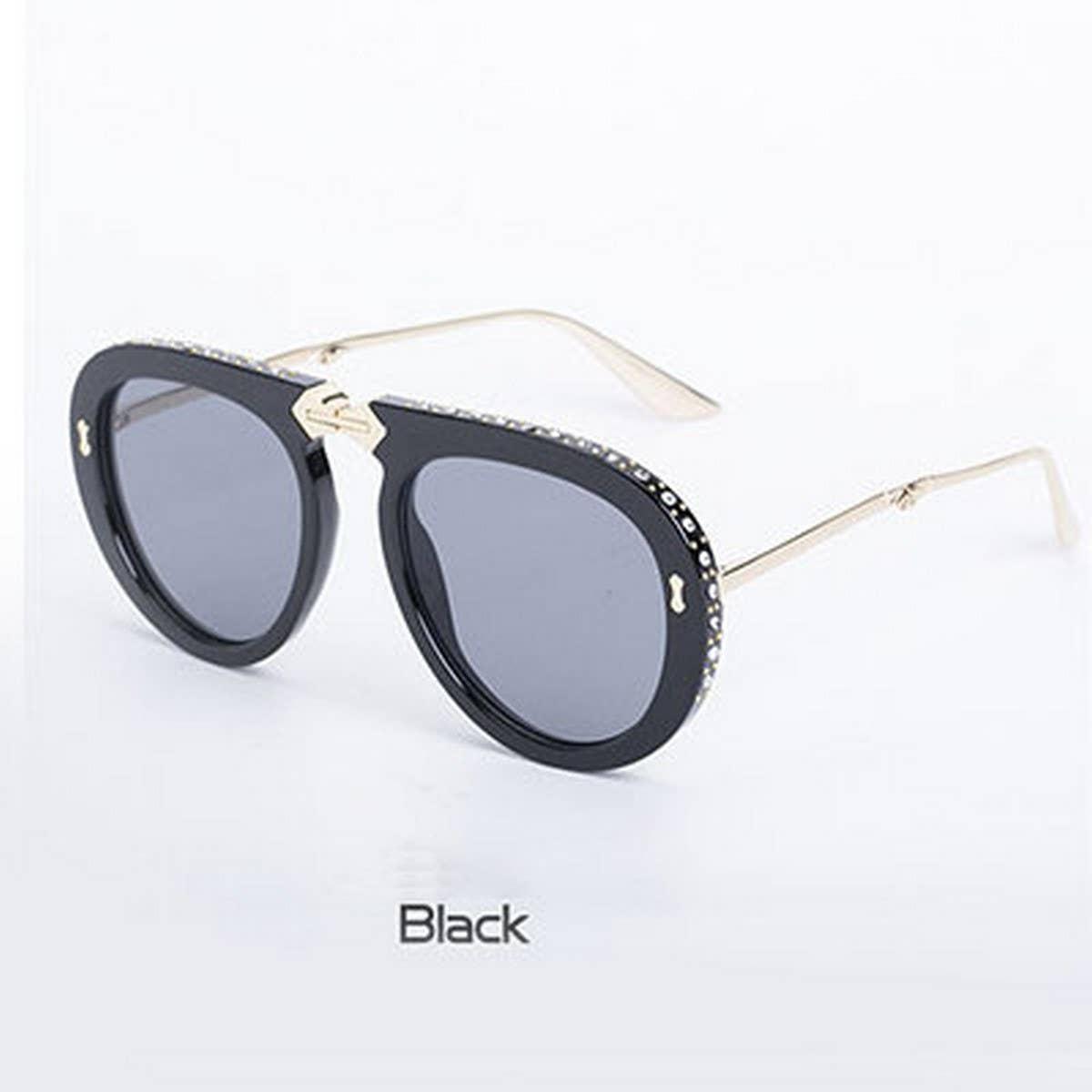 DIAMOND SUNGLASSES FOLDING SUNGLASSES