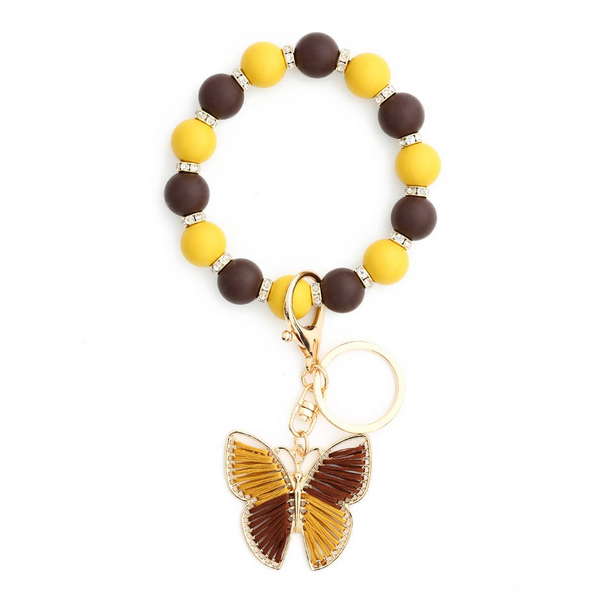 FASHION BRACELET BUTTERFLY PENDANT KEYCHAIN_CWMM1306