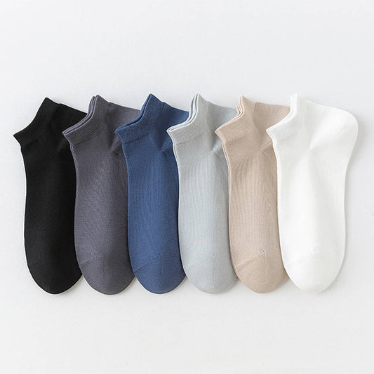 CWMS2466_SUMMER SHORT SIMPLE VERSATILE MEN'S SOCKS