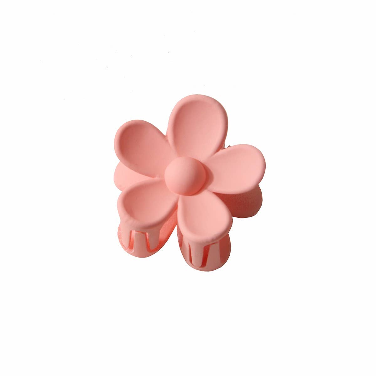 Mini Matte Flower Hair Claw Clip ? Cute Side Clip