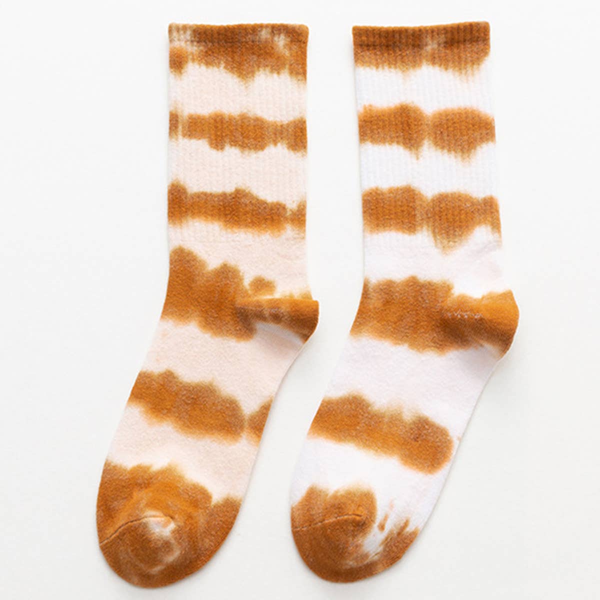 SIMPLE TIE-DYED HIGH-TOP SOCKS_CWMS0263