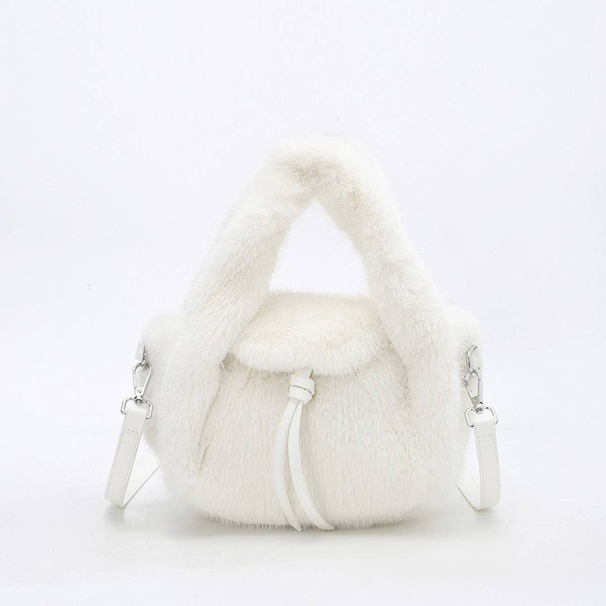 Fluffy Handbag Women Plush Shoulder Crossbody Bag_CUAB00569