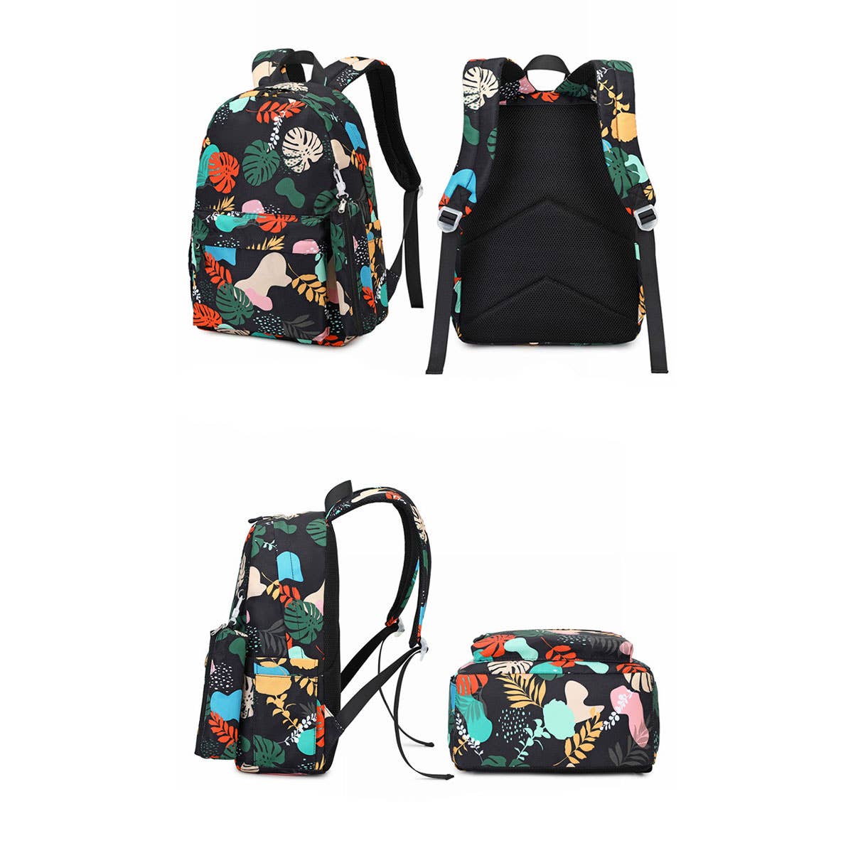 Trendy 3-Piece Backpacks for School & Travel Use_CWAB5509