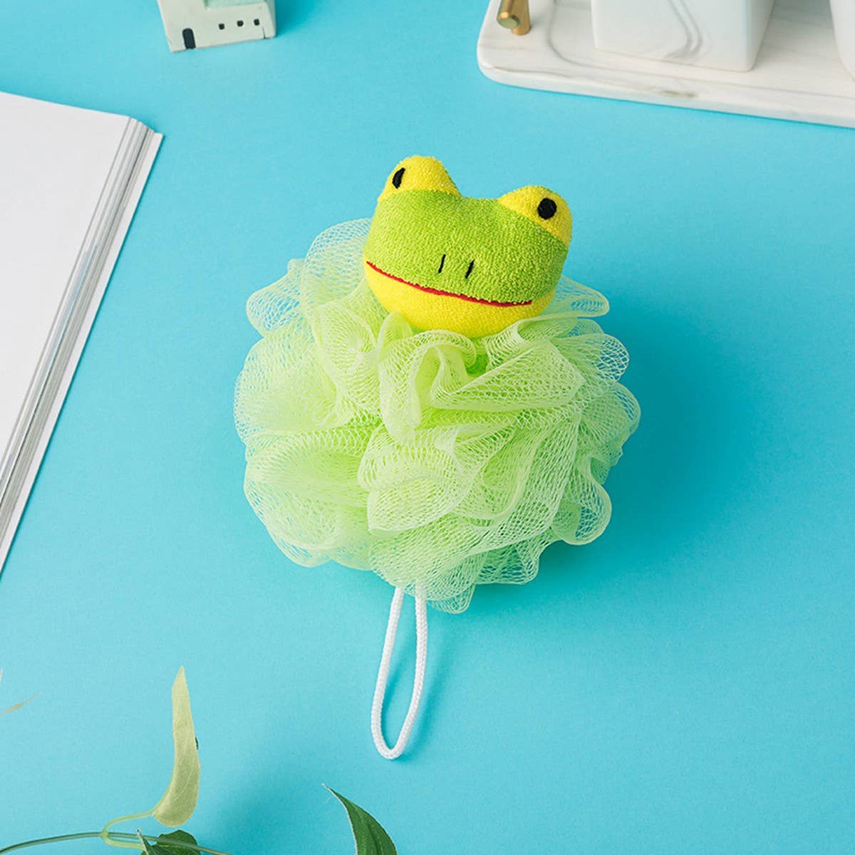 CWMM8748_CUTE DOLL SUPER CHILDREN'S BATH SPONGE BATH FLOWER