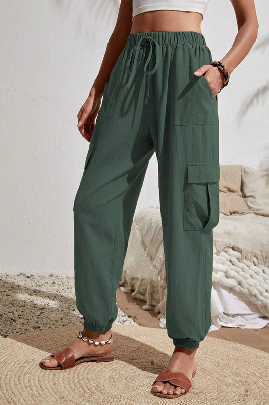 CWBLP1866_SPRING AND SUMMER SOLID COLOR CASUAL OVERALLS