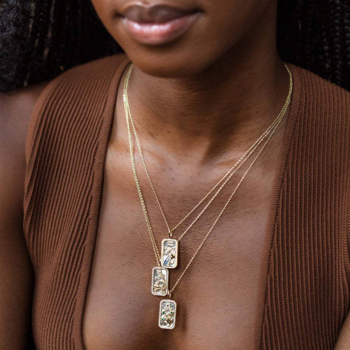 NEW CREATIVE 12 CONSTELLATIONS ZIRCON NECKLACE