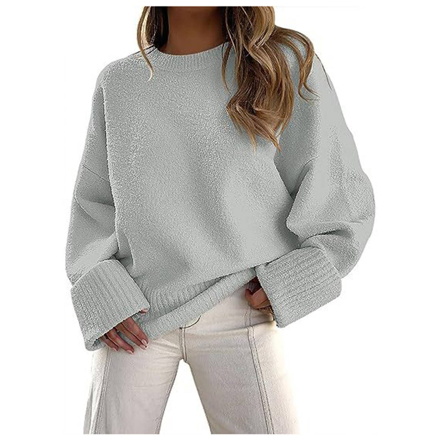 Everything goes with street style crew neck turtlenecks
