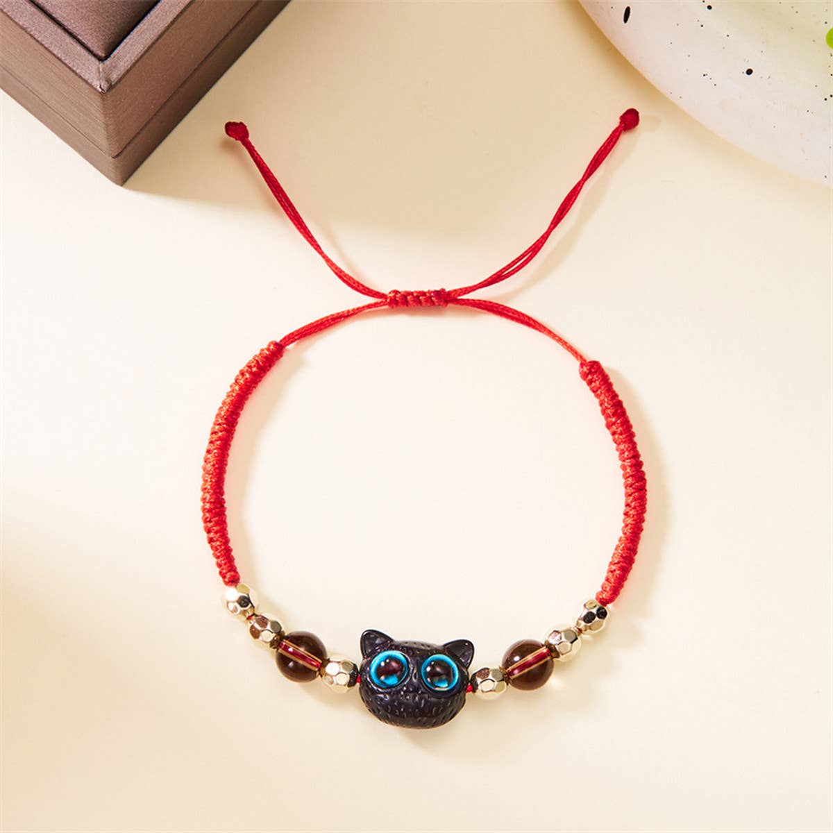2024 NEW BRAIDED BLACK CAT BRACELET_CWAJE2428