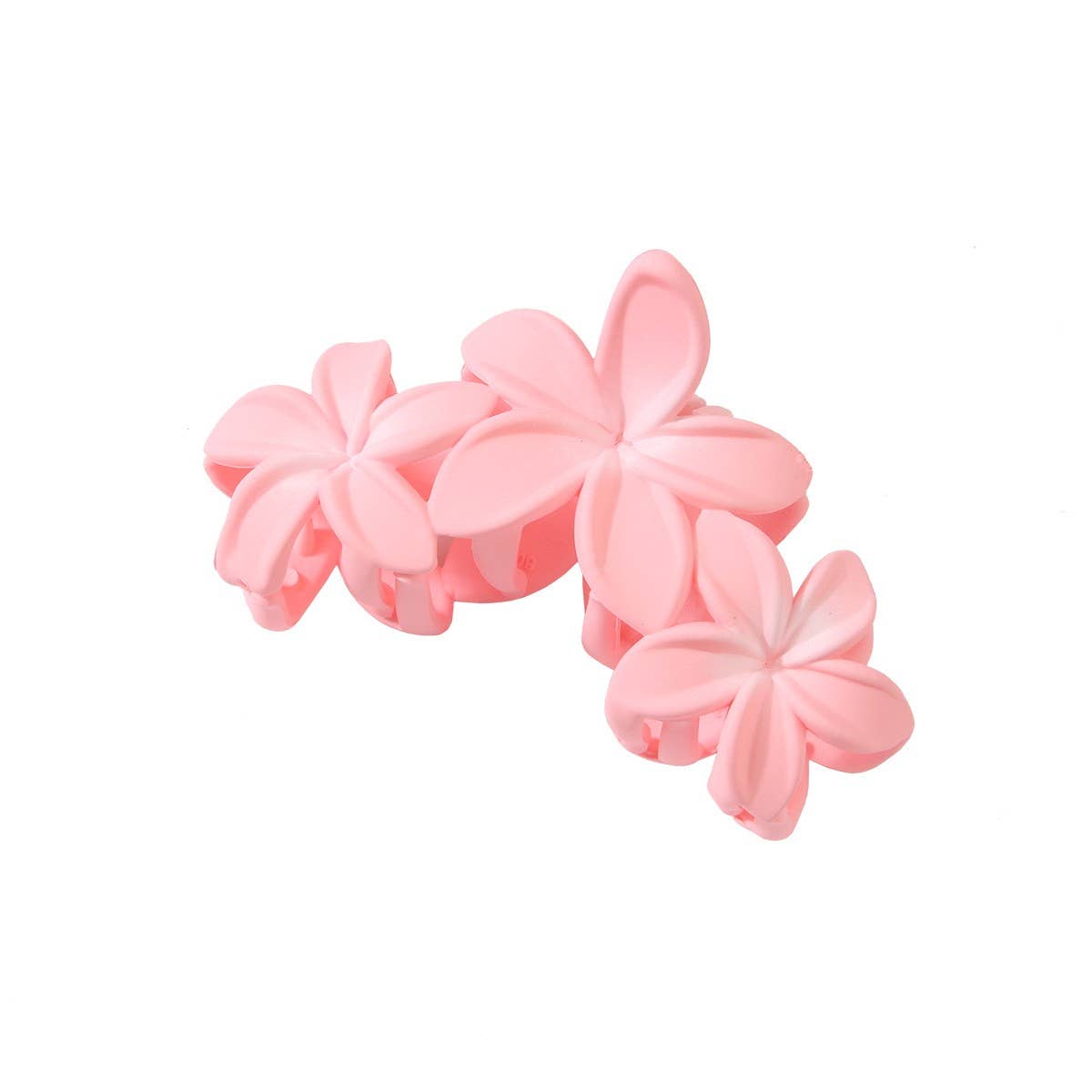Candy Color Flower Hair Claw, Egg Flower Side Clip_CWMM5007