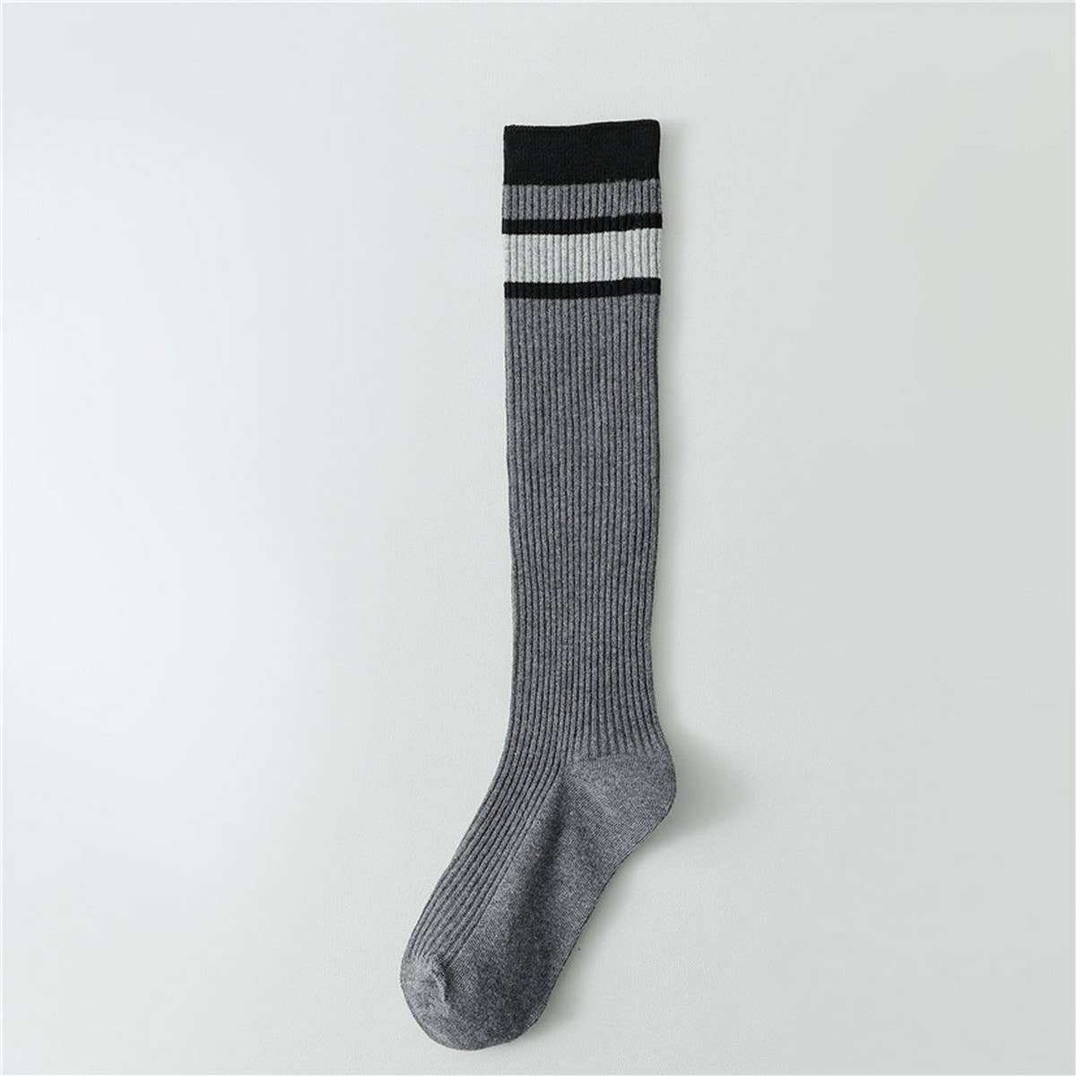 2024 NEW COLOR CONTRAST STRIPED MID-CALF SOCKS_CWMS0649