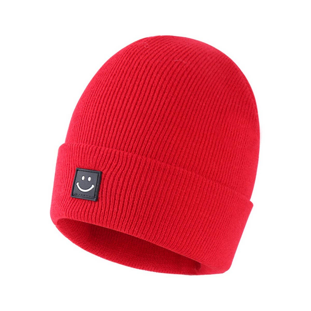 CHILDREN'S SMILEY BABY ALL-MATCH CUTE KNITTED HAT_CWAH1749