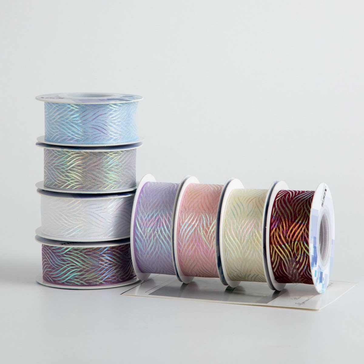 GIFT RIBBON TIED FLOWER PACKAGING MATERIALS