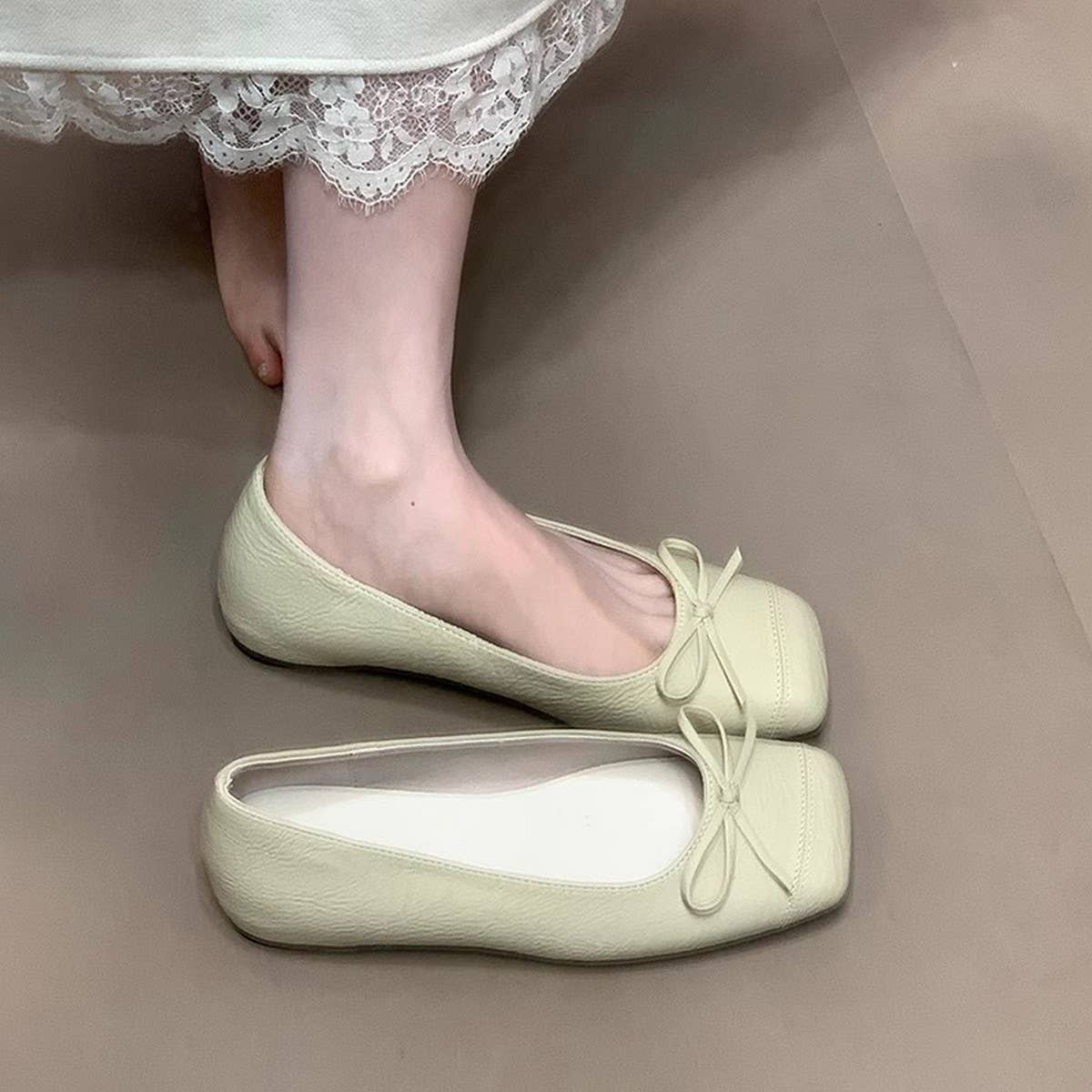 Hidden Heel Bow Loafers for Work & Comfort