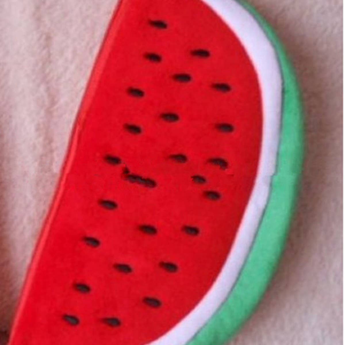 FRUIT WATERMELON SHAPED LARGE PENCIL CASE
