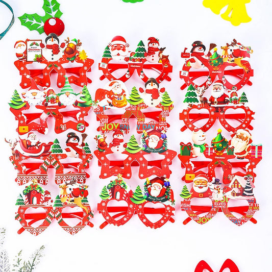 CREATIVE CHRISTMAS GIFT DECORATION GLASSES FRAME
