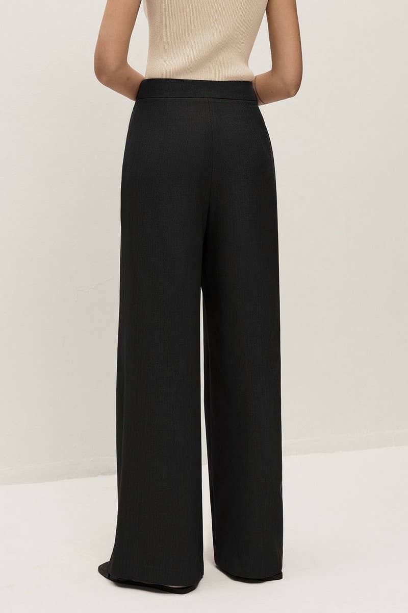 CWBLP2188_HIGH WAIST STRAIGHT LEG ZIP POCKET WORK PANTS