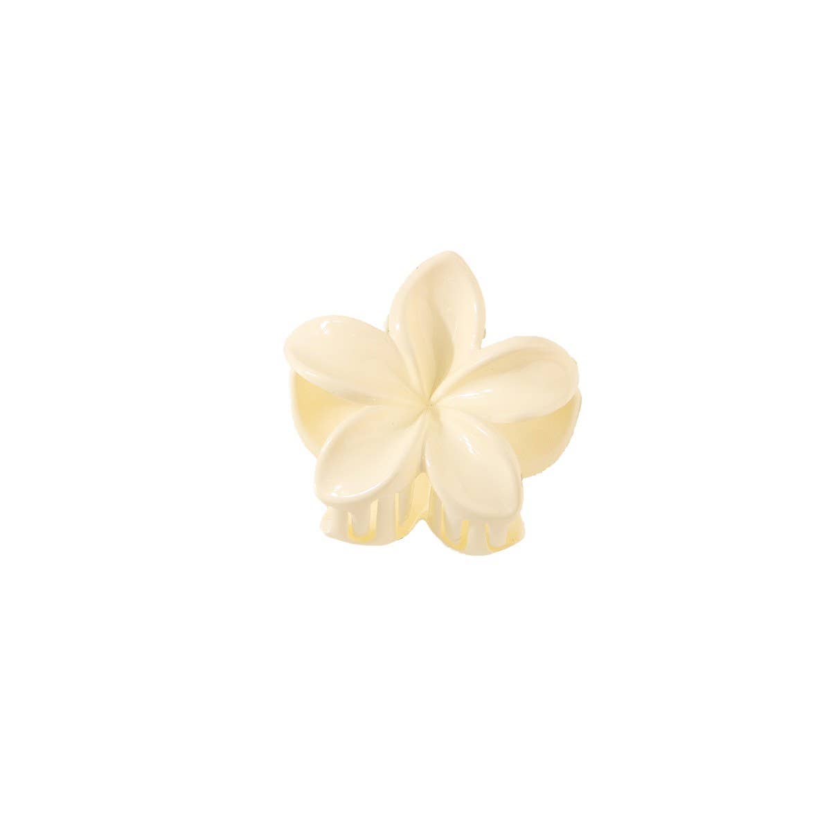 Candy Color Plumeria Claw Clip, Small Flower Clip_CWMM4939