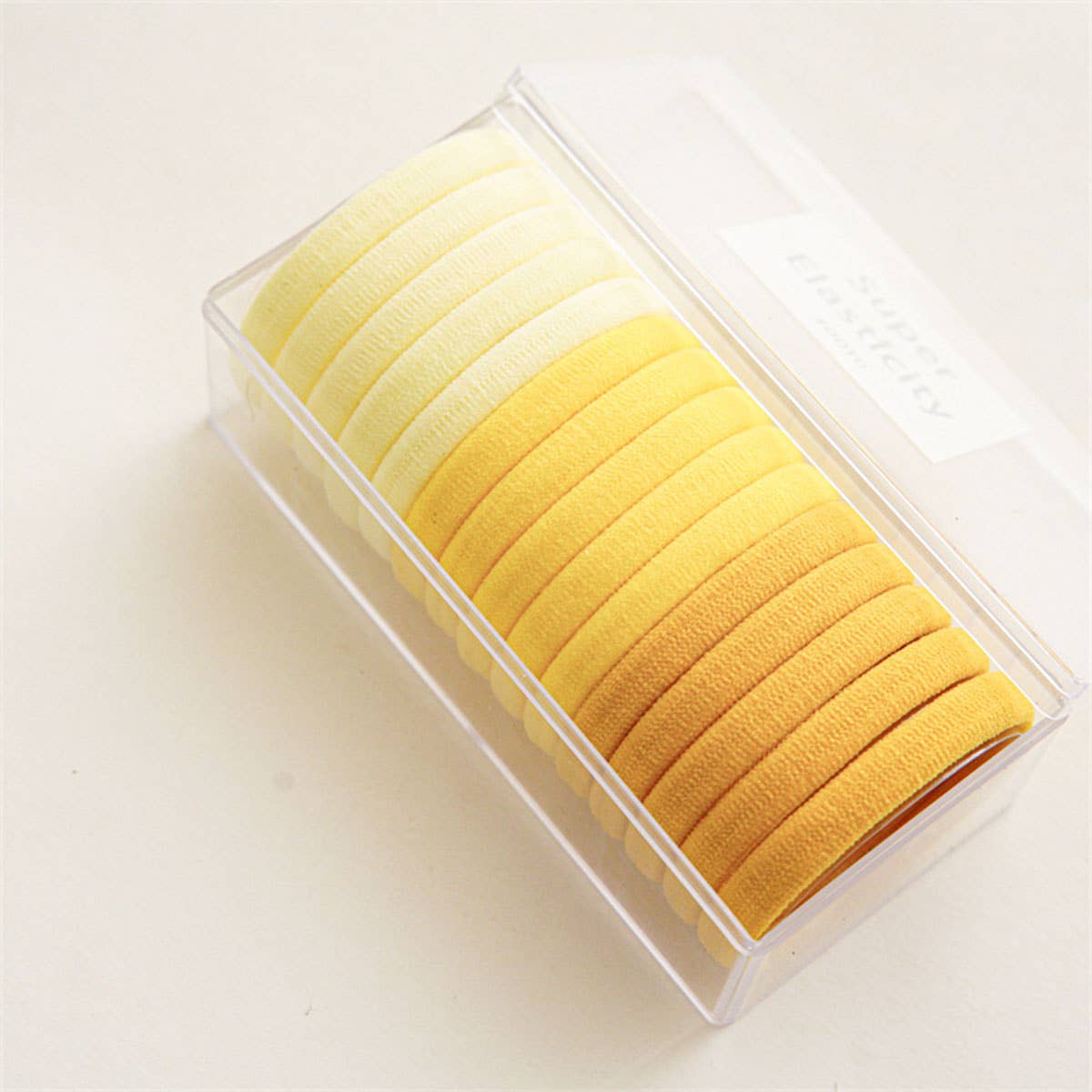 15PCS/BOX SUPER STRETCHY ELASTIC HAIR TIES_CWAHA0335