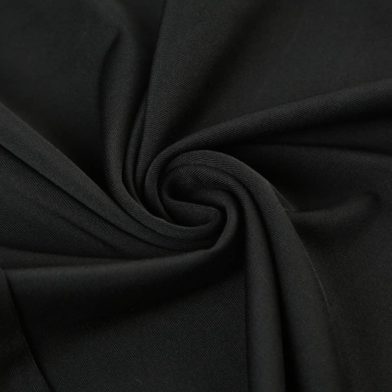 Solid color loose straight tube drop knit pants