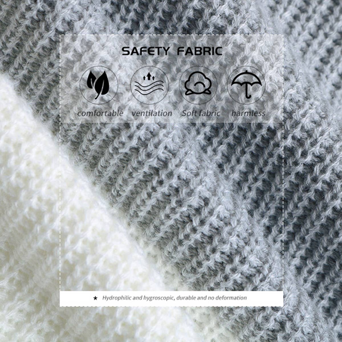 LOOSE LONG-SLEEVED COLOR-MATCHING SWEATER DRESS