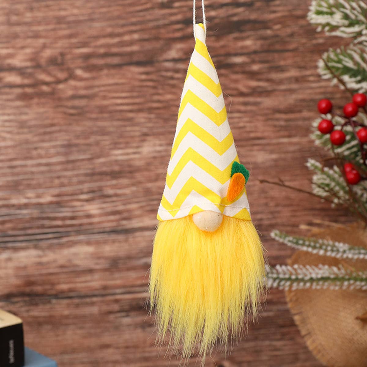 CWMM9489_EASTER BUNNY FACELESS DOLL CREATIVE SMALL PENDANT