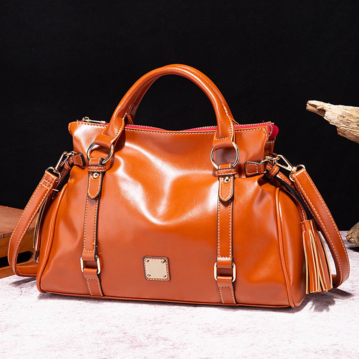 WOMEN LARGE CAPACITY TOTE BAG MESSENGER BAG_CWAB0565