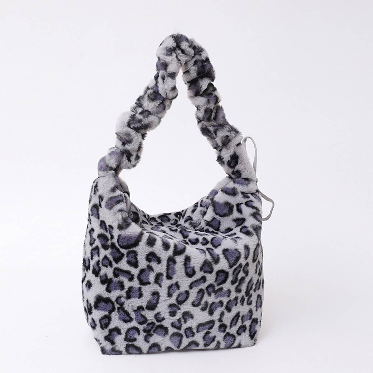 WINTER FASHION SHOULDERBAG LARGE CAPACITY PLUSH BAG_CWAB3917