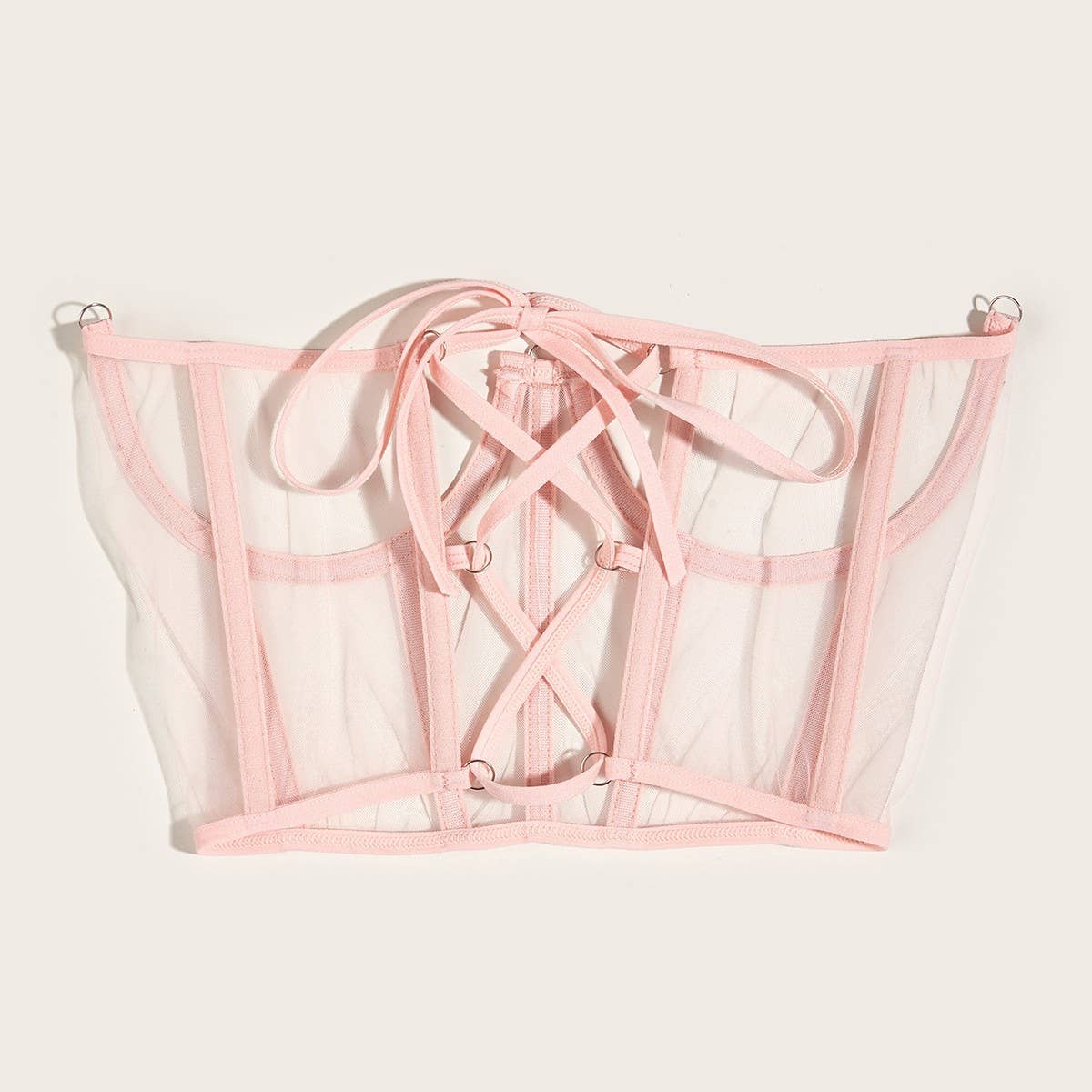 CWABE0980_COMMUTING STEEL RING HERRINGBONE SLIM WAIST BELT