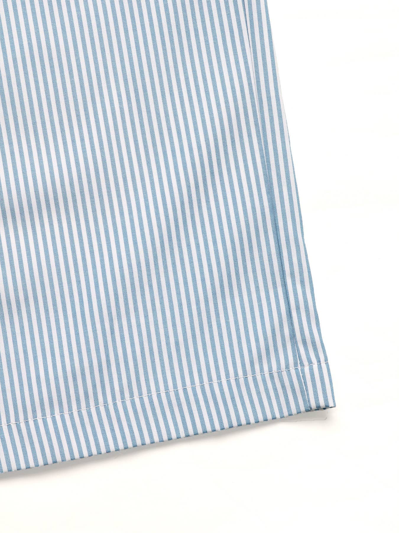 Versatile high-waisted striped wide-leg pants