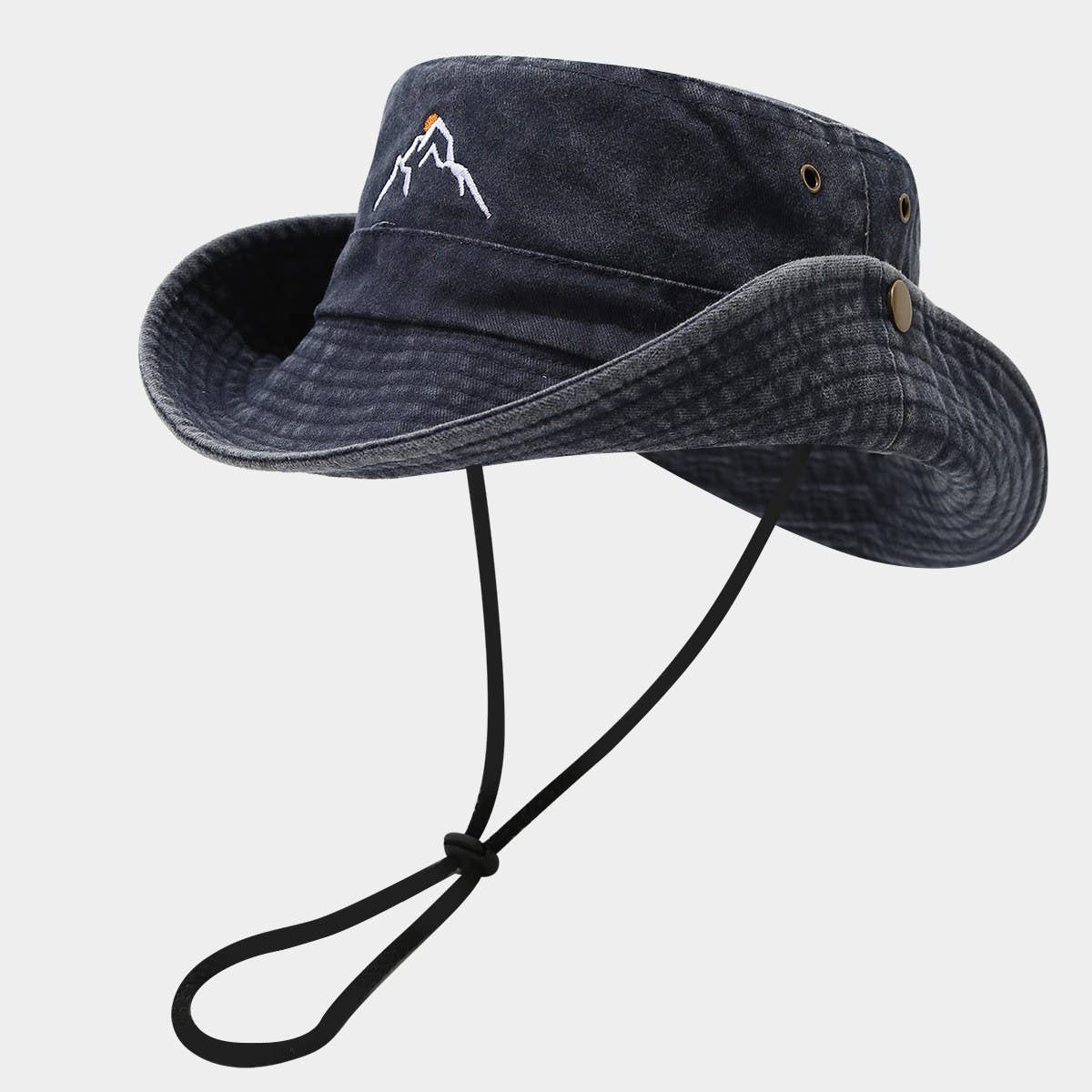 Washed UV Protection Hat for Hiking & Fishing_CWAH3841